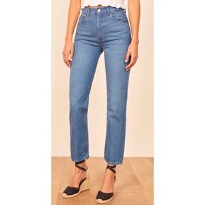 Reformation Cynthia High Waisted Relaxed Jeans